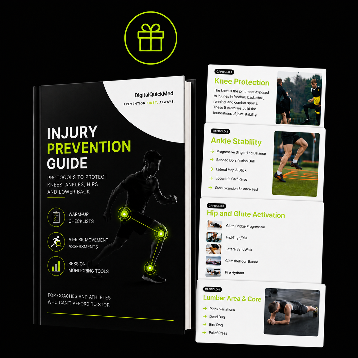 Complete Injury Prevention Guide — bonus included with TENNIS Athletic Kit